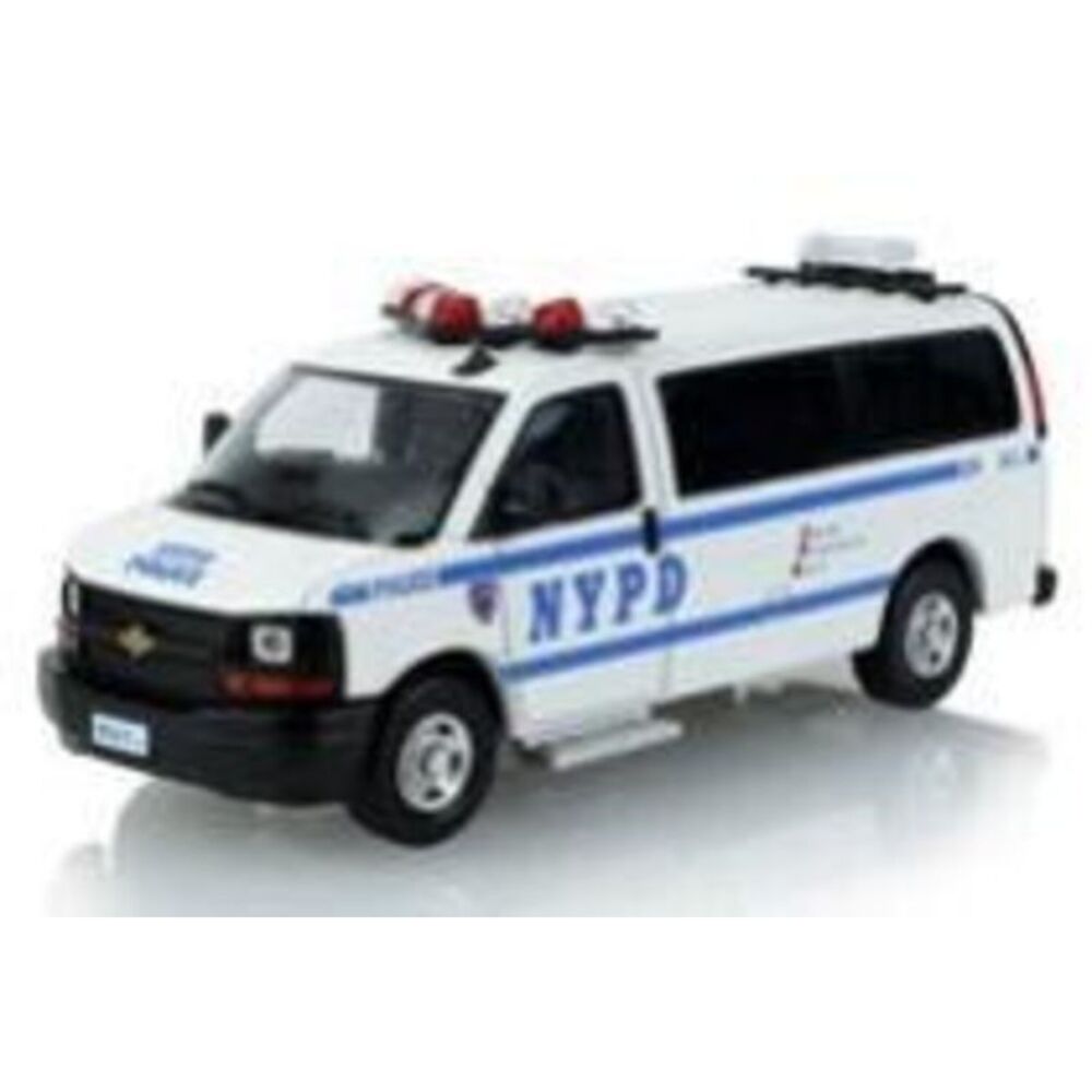 1:64 2015 Chevrolet Express Van NYPD Die-Cast Car COLLECTIBLES